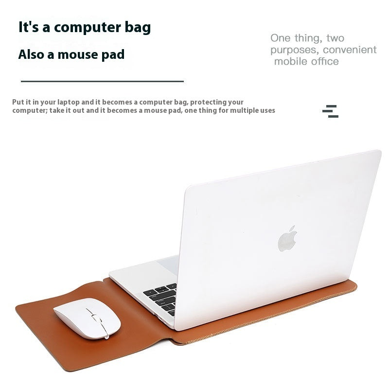 Lock Edge Notebook Leather Liner Bag