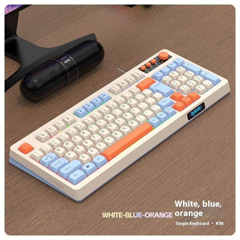 E-sports Games Keyboard And Mouse Set Mechanical Feeling Computer Key Mouse
