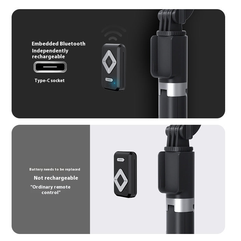 Phone Selfie Multi-function With LED And Remote