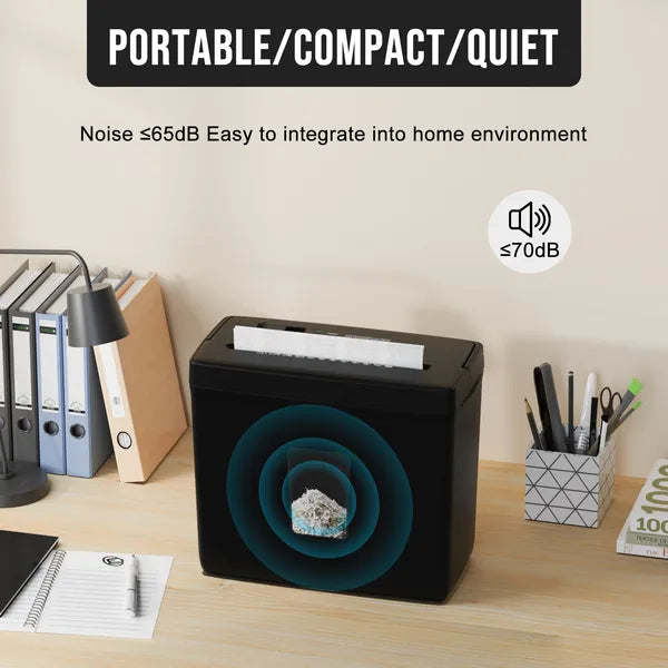 Paper Shredder For Home, 4-Mode Design-Durable & Fast And Jam Proof For Home Office Utilization