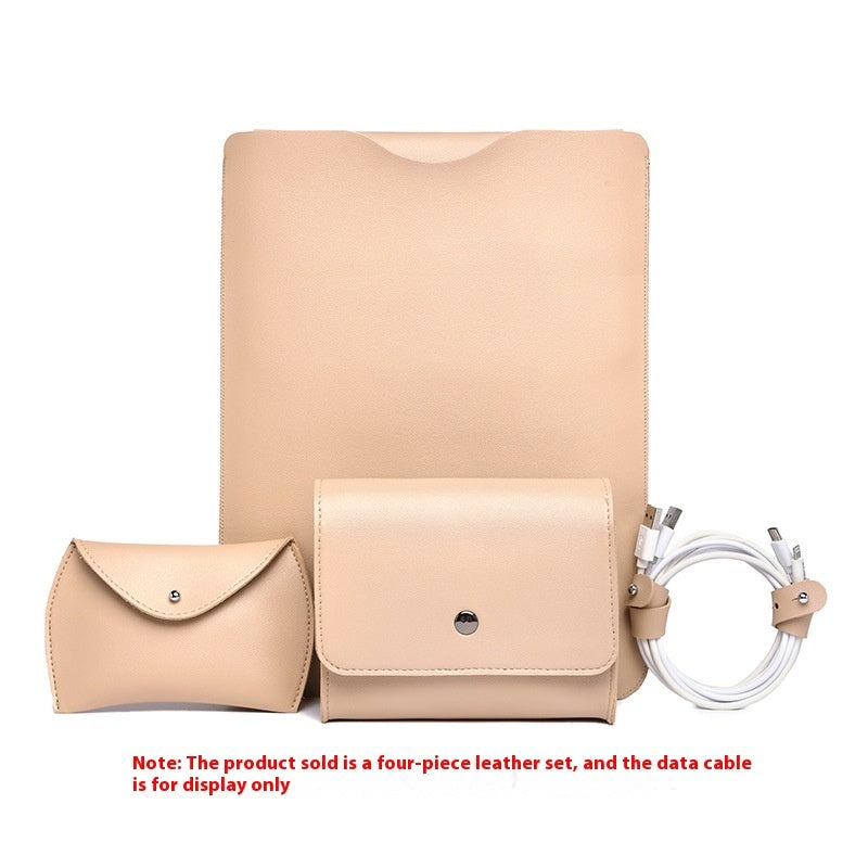 Lock Edge Notebook Leather Liner Bag
