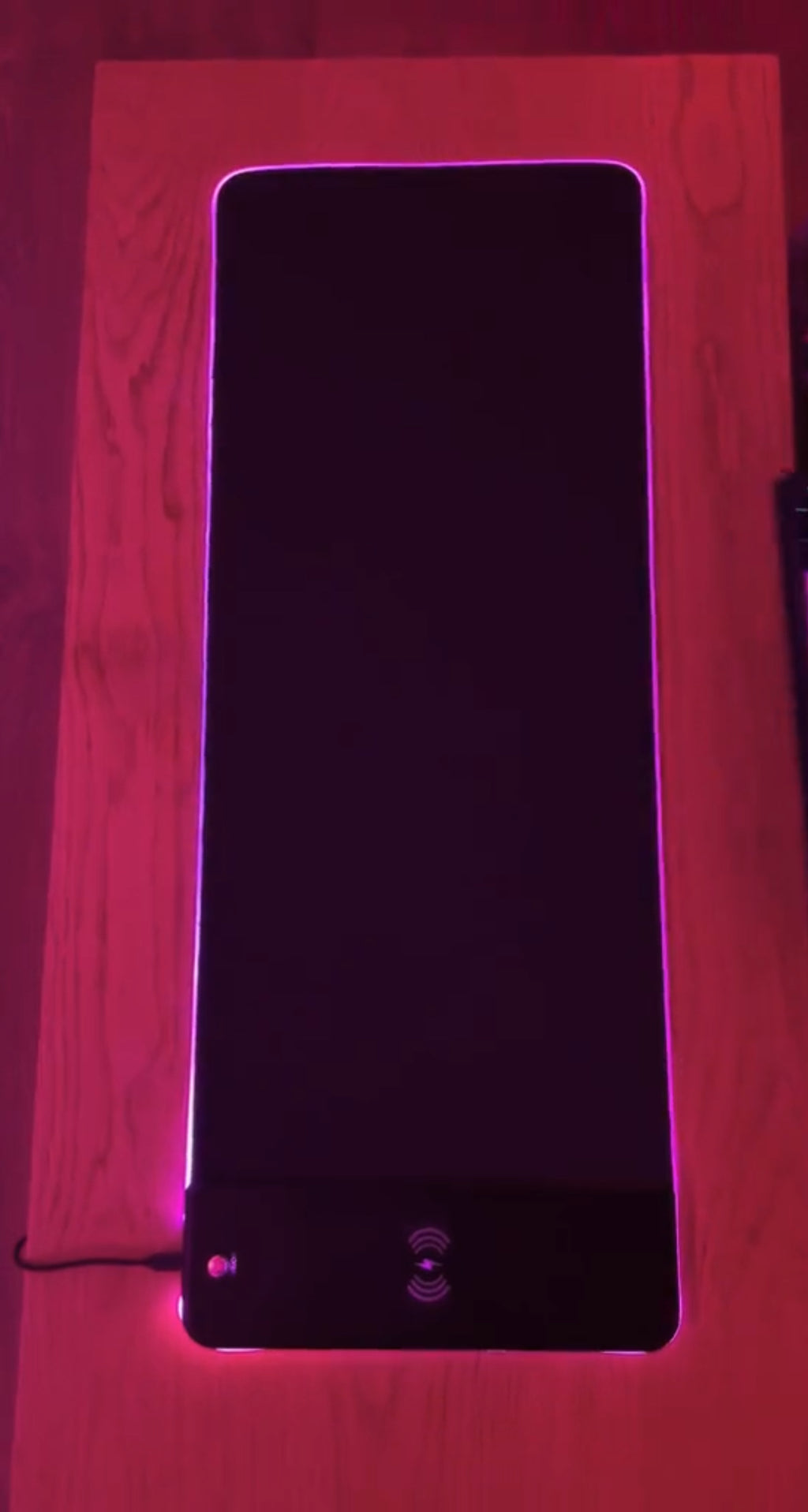 Wireless Charging RGB Luminous Mouse Pad