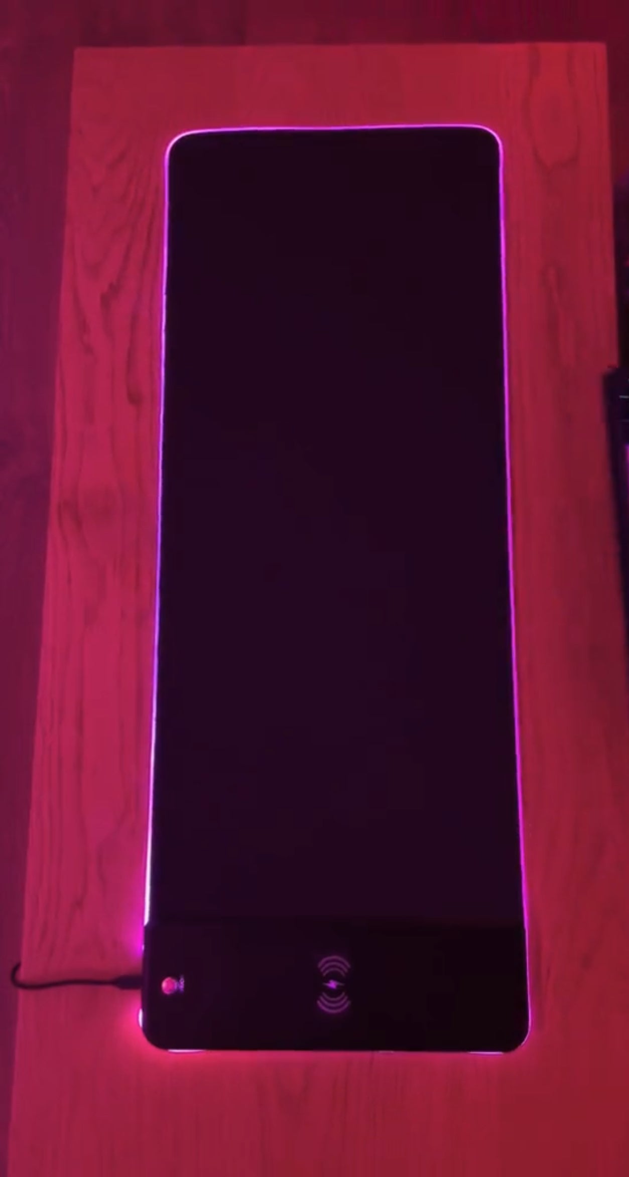 Wireless Charging RGB Luminous Mouse Pad