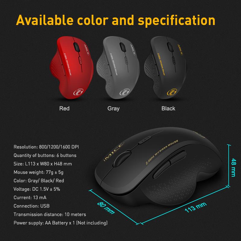 2.4G Wireless Mouse Business Office Gift Smart