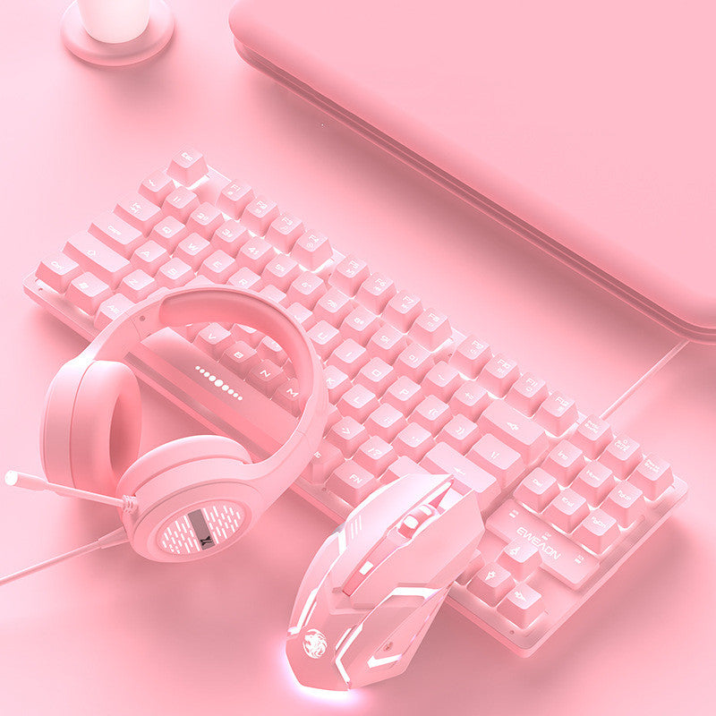 keyboard Set Wired Laptop Desktop