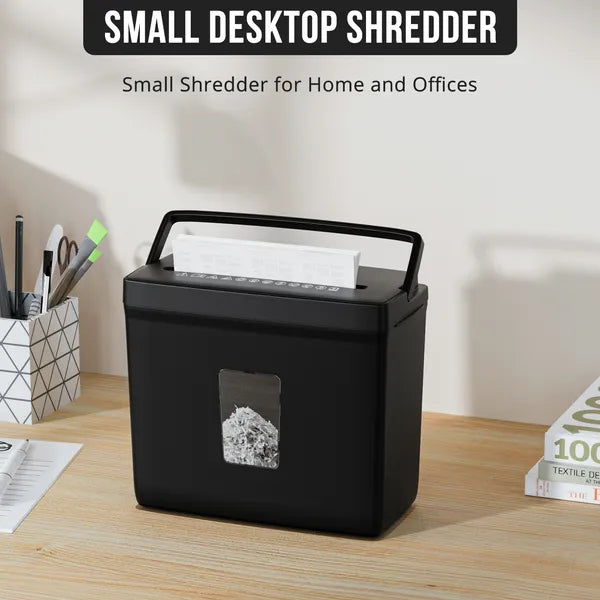 Paper Shredder For Home, 4-Mode Design-Durable & Fast And Jam Proof For Home Office Utilization
